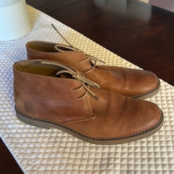St johns bay cognac chukka boots size 12 - Picture 1 of 7
